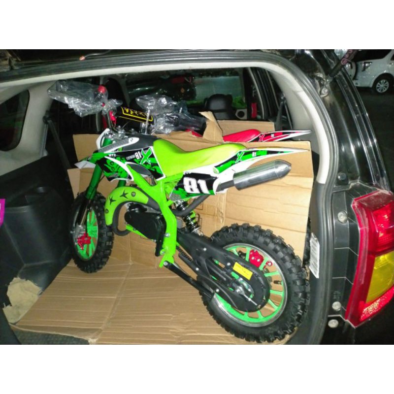 MOTOR MEDIUM TRAIL 50CC MESIN 2 TAK  MT2 -MOTOR MINI CROSS-MAINAN MOTOR MINITRAIL