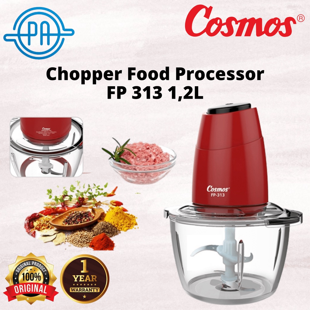 FOOD PROCESSOR FP 313 / FP313 CHOPPER COSMOS PENGGILING DAGING