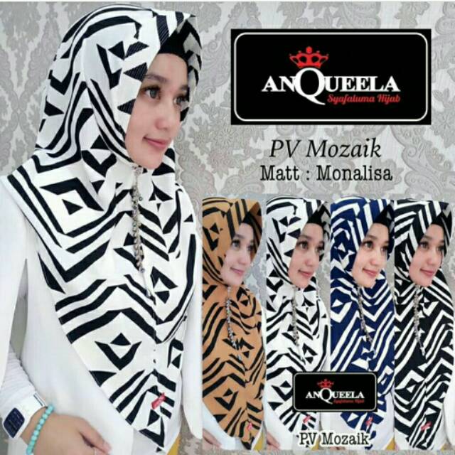 Jilbab pv mozaik Ori Anquella