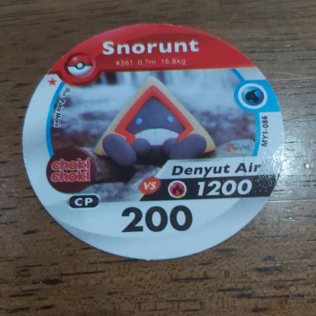 

Pokémon medalion snorunt