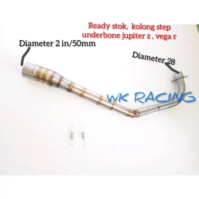 Leher knalpot kolong underbone jupiter z vega r