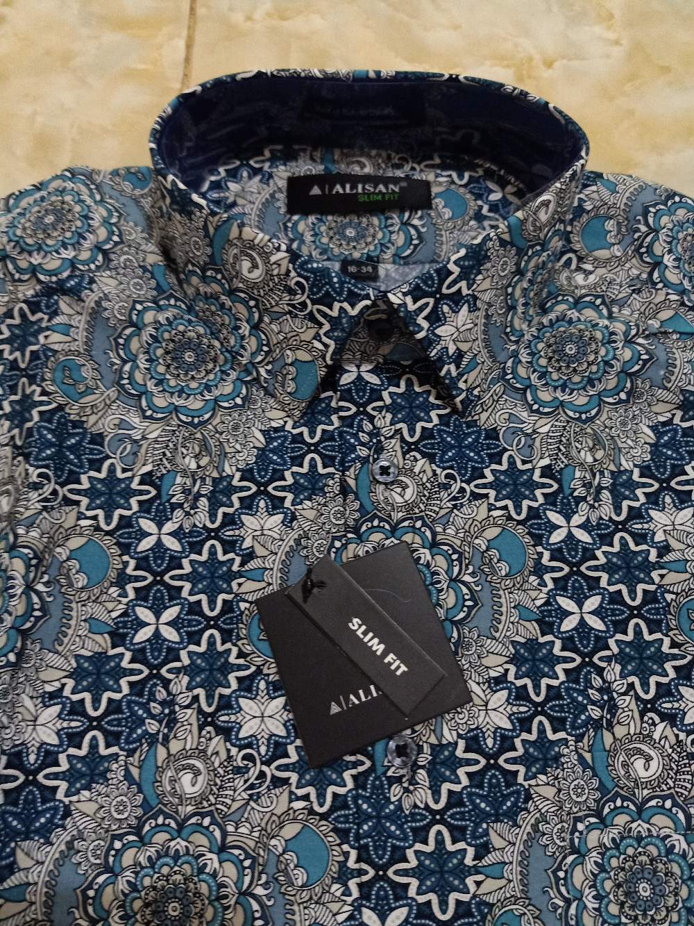 Kemeja Batik Panjang Alisan Slimfit 00082