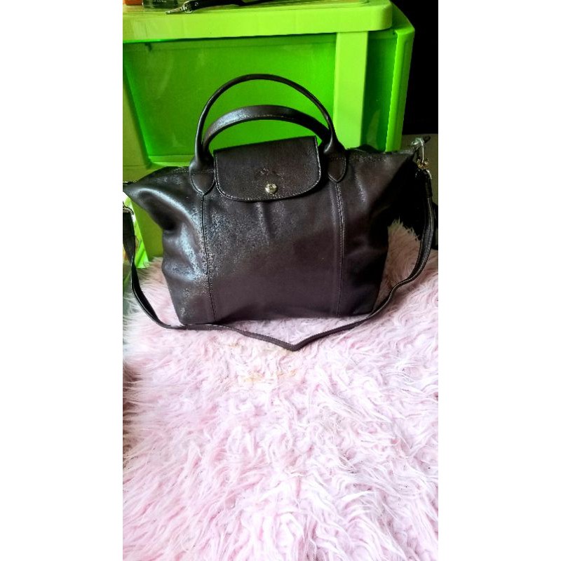 Tas cuir coffee Preloved