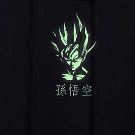 Jaket Sweater Hoodie Pria Hitam Goku Image JPN Glow In The Dark Mymicry Original Kualitas Distro Oversize Sweter Cowok Cewek Gambar Goku Kekinian Terlaris Hodie Dewasa Semua Ukuran Terbaru Brand Local Bandung