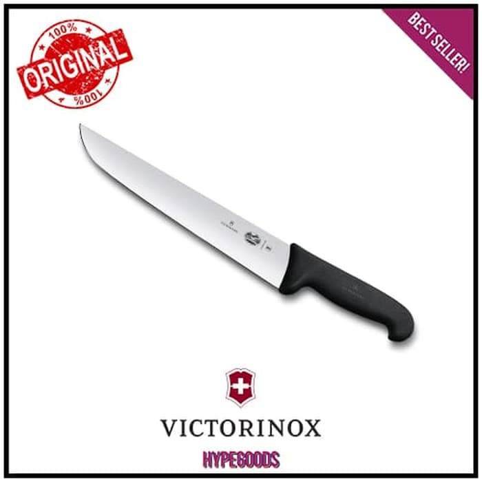18CM VICTORINOX Butcher Knife Fibrox Pisau Dapur Sembelih Daging Ori