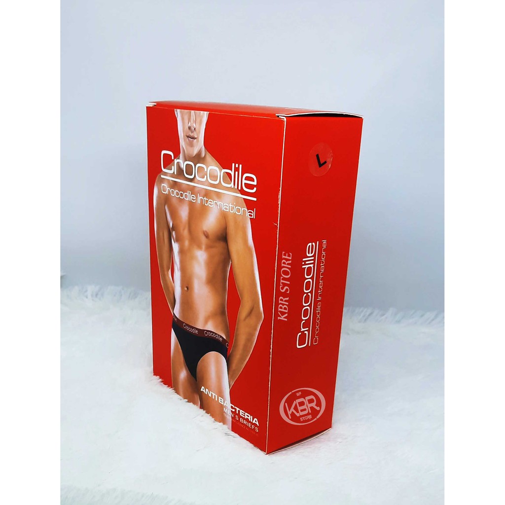 [ 2pc ] CD Crocodile ORANGE 522-006 | Celana Dalam Pria Dewasa Karet Boxer - KBR STORE art 522-006