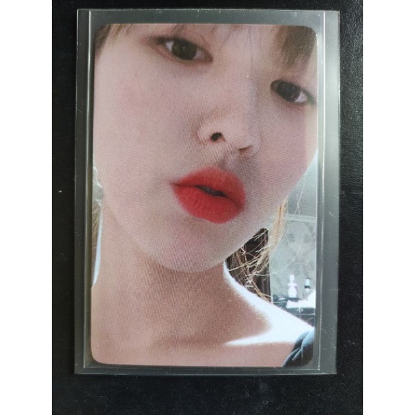 BOOKED Photocard Wendy dear u pc month 7 red velvet