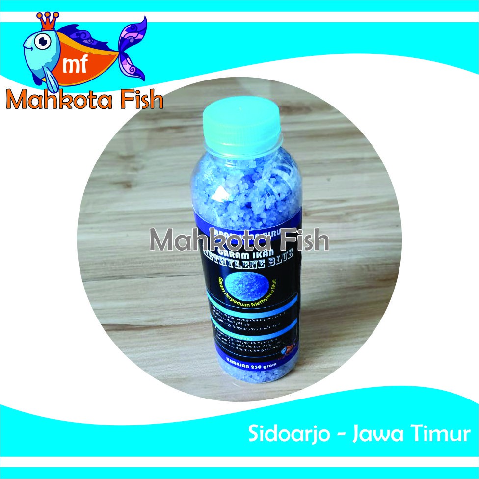 Garam Ikan Biru | Garam Biru | Garam Kristal Ikan | Garam Methylene Blue