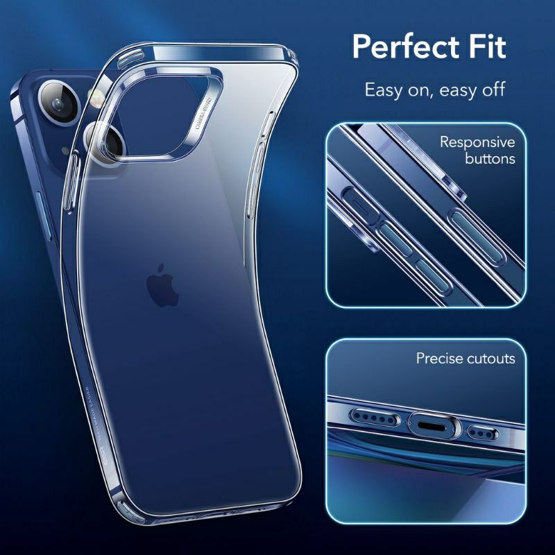 Clear Case iPhone 13 Mini 13 13 Pro 13Pro Max Softcase Bening Silicone Cover