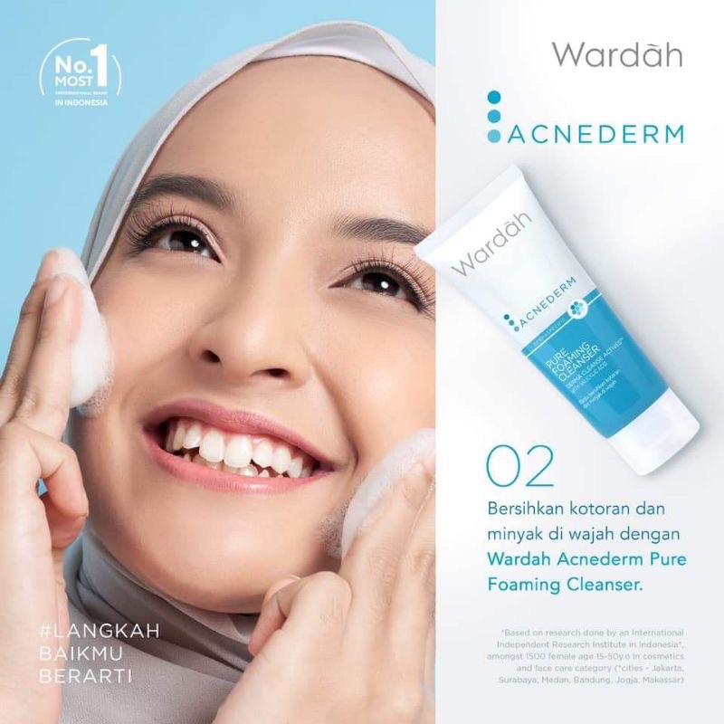 WARDAH ACNEDERM SERIES 7VARIAN || PAKET WARDAH ACNEDERM