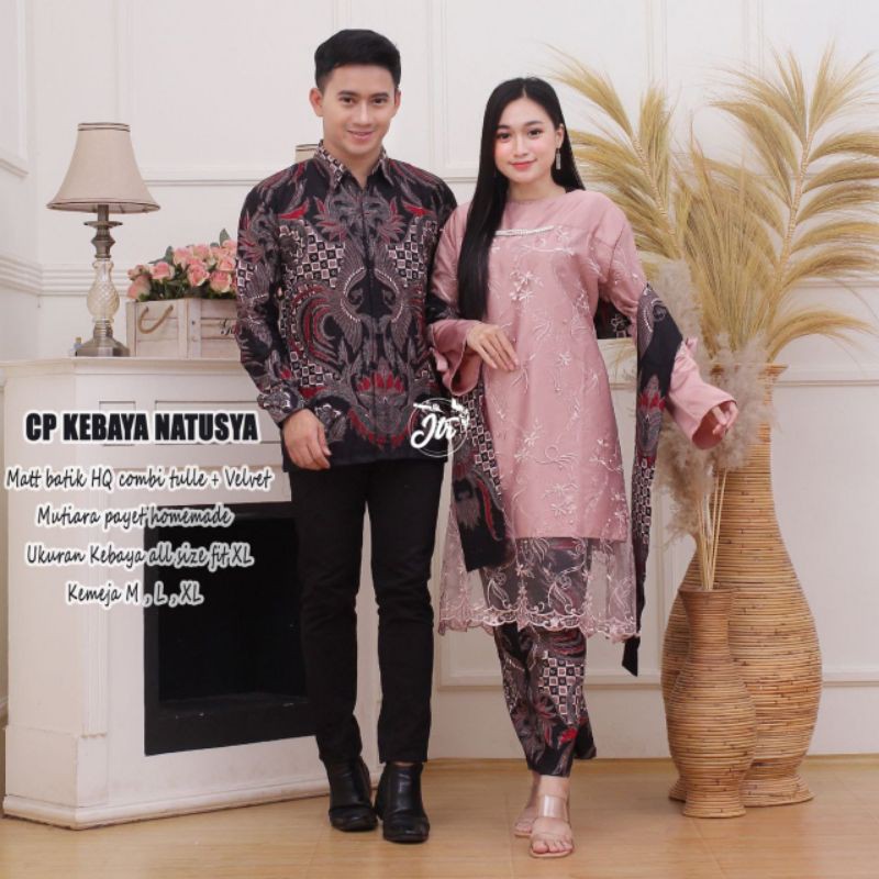 CP KEBAYA NATUSYA best seller ORI pake selendang