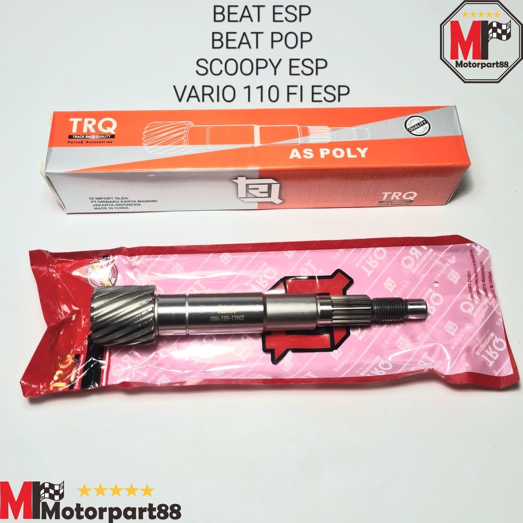 AS PULI TRQ PULLY BEAT ESP FI BEAT POP  SCOOPY ESP VARIO110 FI ESP TRQ