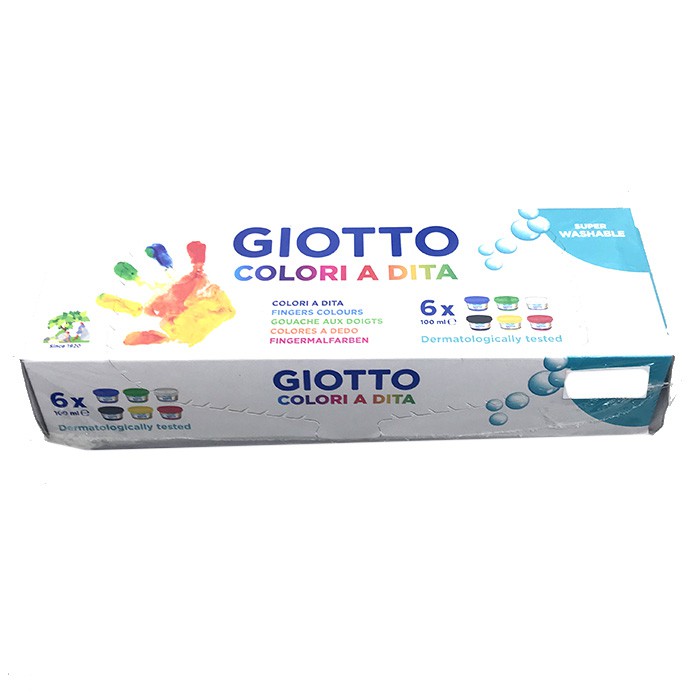 

Tokotab - GIOTTO Finger Paint Box 6 Warna 100ml