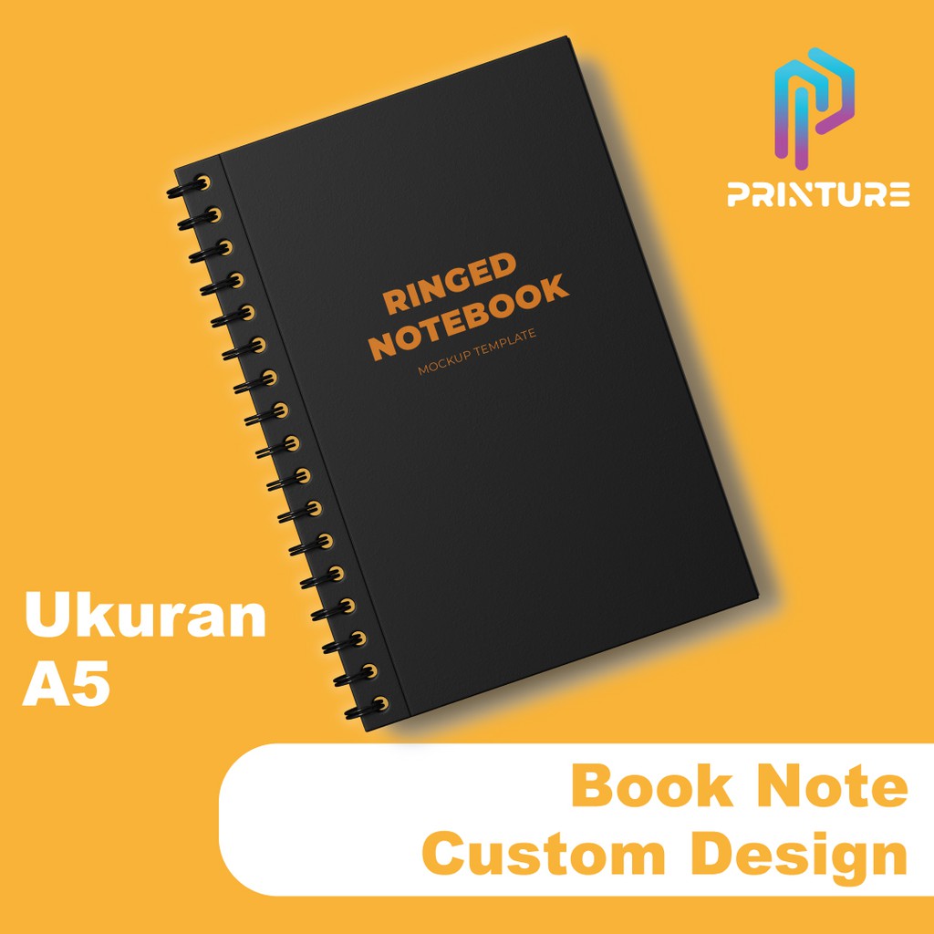 

FREE DESIGN – BOOK NOTE CUSTOM DESAIN SENDIRI - JILID SPIRAL