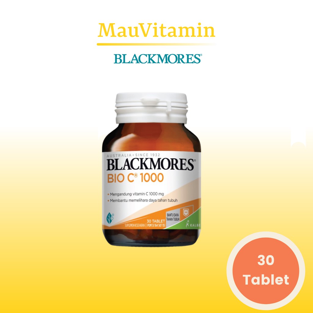 Beli Bpom Asli 100 Blackmores Bio C Vitamin C 1000mg Daya Tahan Tubuh 30 Tablet Seetracker Indonesia