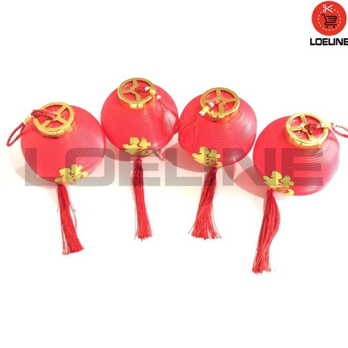 

Lampion Imlek Kecil Plastik 5 Inch 13 cm set isi 4 Sincia Murah Bagus [[[TERBARU BISA COD]]]