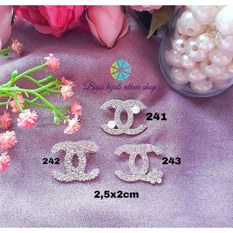 Bros kerudung bross baju brooch aksesoris fashion import premium terlaris Bros hijab murah