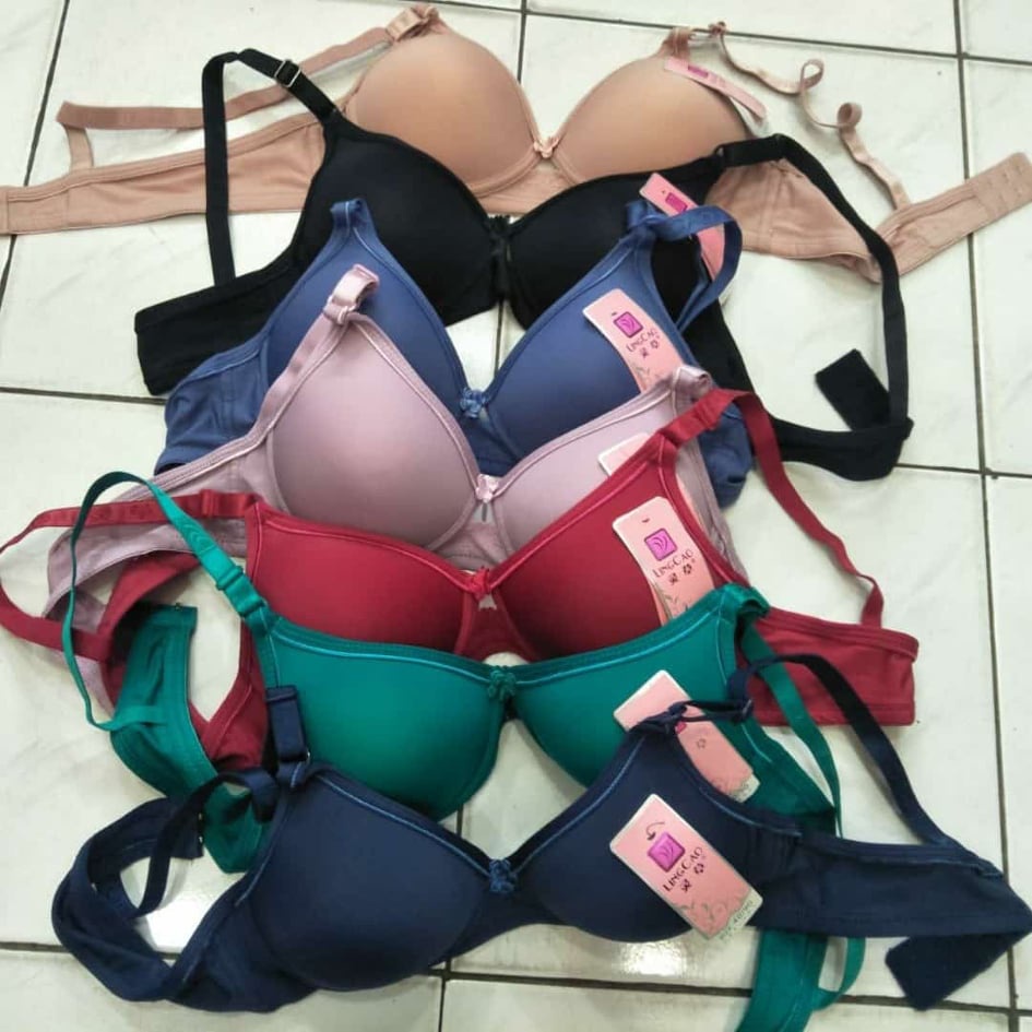 BH|BRA LINCAO TANPA KAWAT,BUSA TIPIS| BH TANPA KAWAT LINCAO BUSA TIPIS SIZE 34 S/D 40