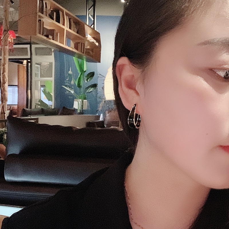 Anting Tusuk Sterling Silver 925 Model Bunga Elegan Wanita (Takota 043)