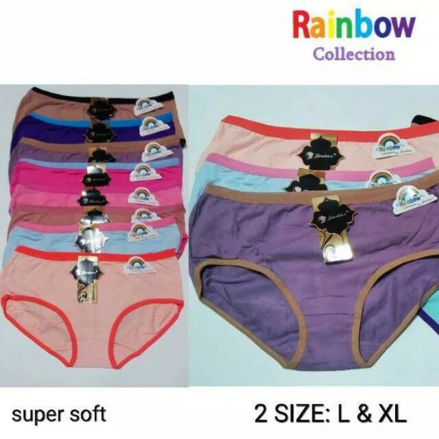 CELANA DALAM RAINBOW SUPER SOFT DAN NYAMAN / CD RAINBOW