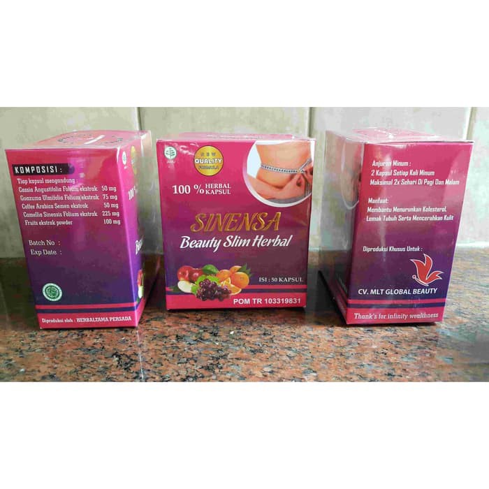 SINENSA BEAUTY SLIM HERBAL - PELANGSING HERBAL