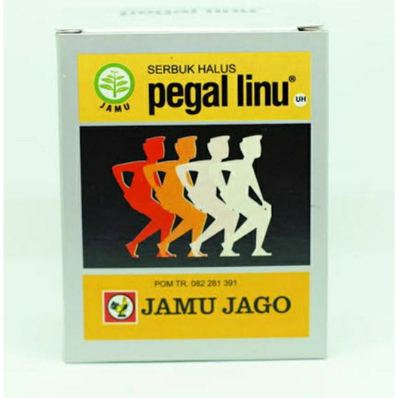 

pegal linu jamu serbuk halus - Jamu Jago - 1 box isi 10 saschet