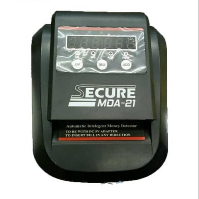 MESIN DETEKSI UANG SECURE MDA-21 - MONEY DETECTOR TESTER