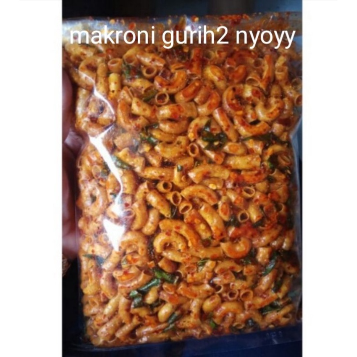 

makroni pipa pedas daun jeruk isi 1000 gram 1kg kriuk-kriukkk