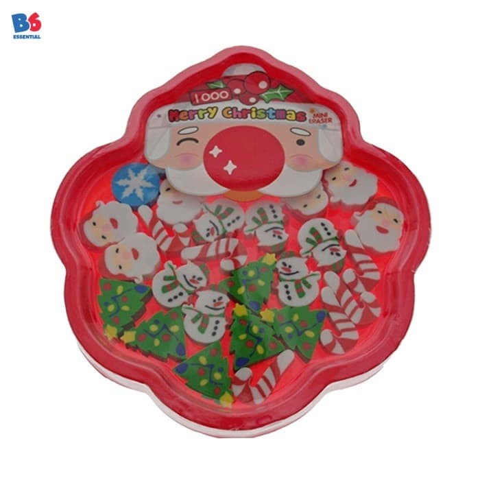 

Bergaransi Christmas Eraser Mini Red Penghapus Mini Motif Natal Merah Bagus