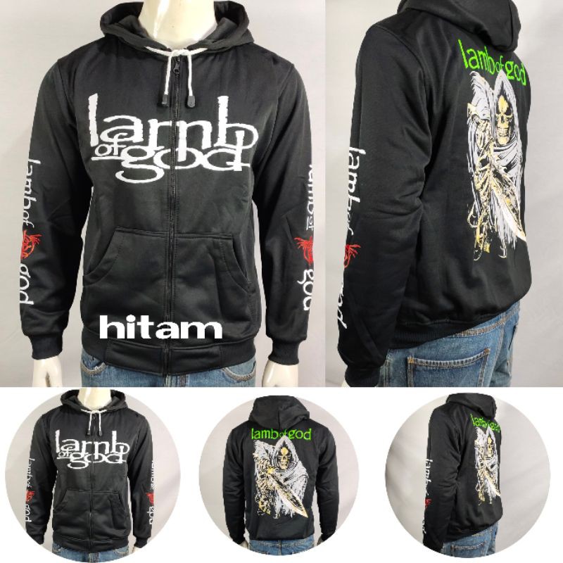 JAKET SWEATER HOODIE ZIPPER PRIA/METAL