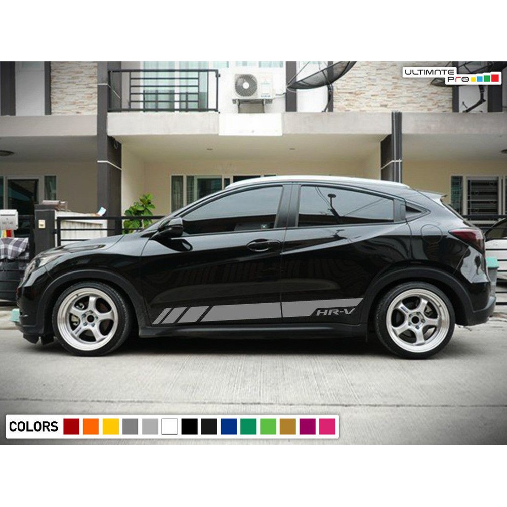 Sticker Stiker Honda Hrv List Stripe Decal Cutting Sticker Crv Hrv