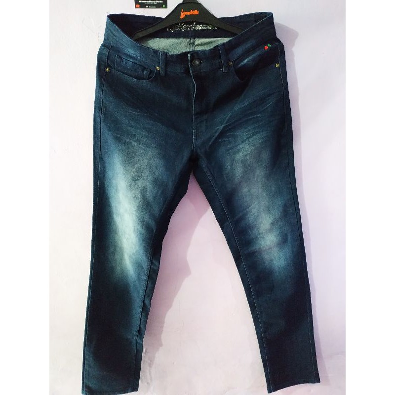 Celana Jeans Kickers Biru Slimfit Original