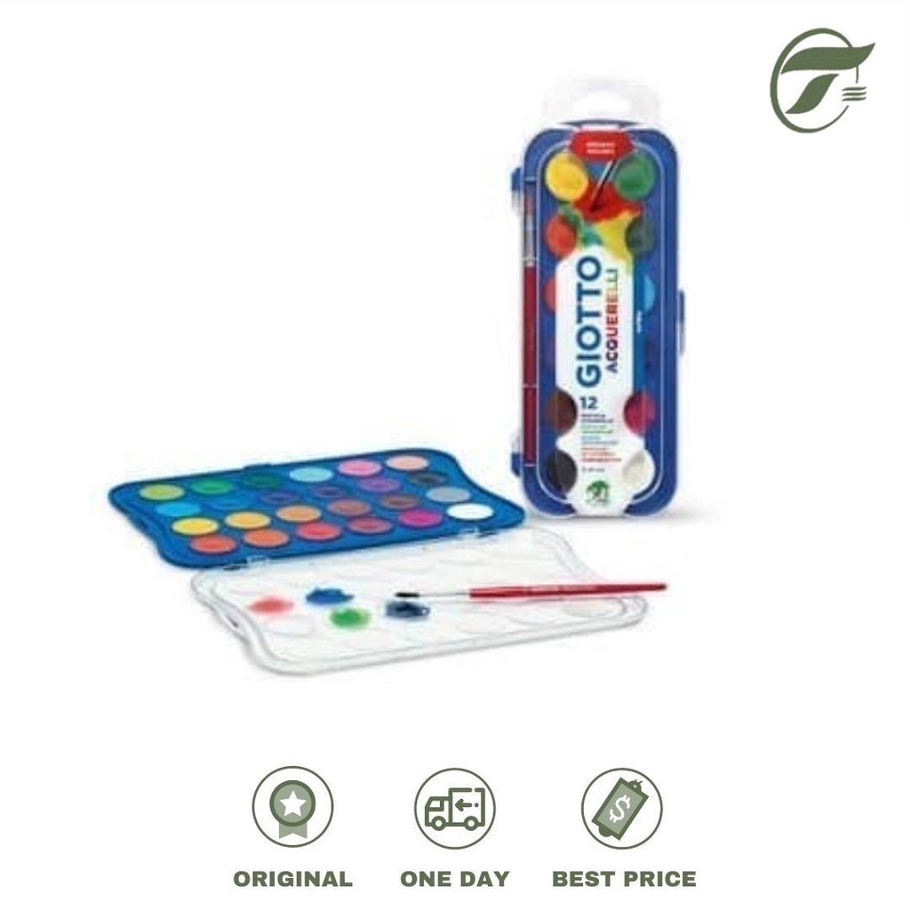 

CAT AIR BLOCKS 351200 30MM 12 COLORS ACQUERELLI GIOTTO + KUAS