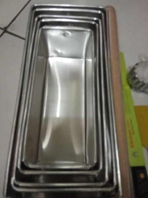 1 Set Loyang Aluminium Bentuk Persegi (brownies)