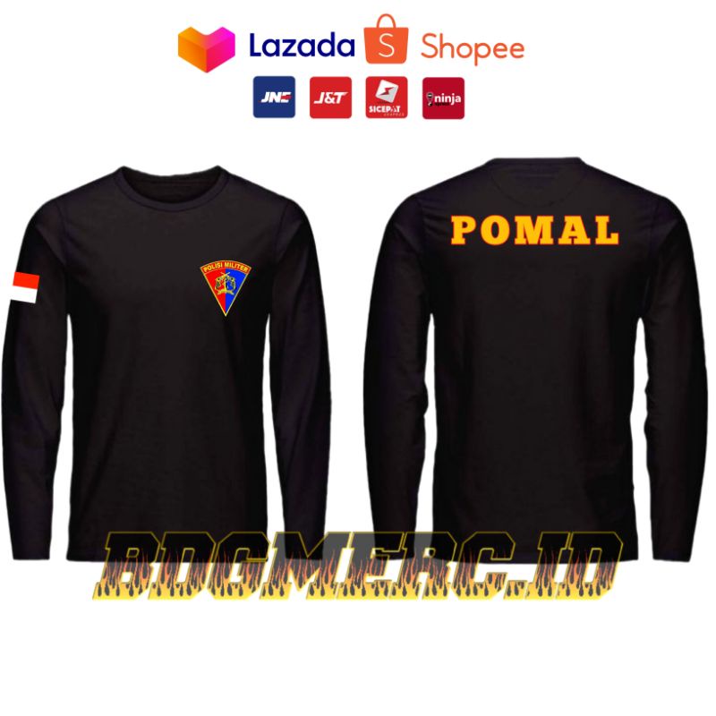 KAOS BAJU POMAL POLISI MILITER