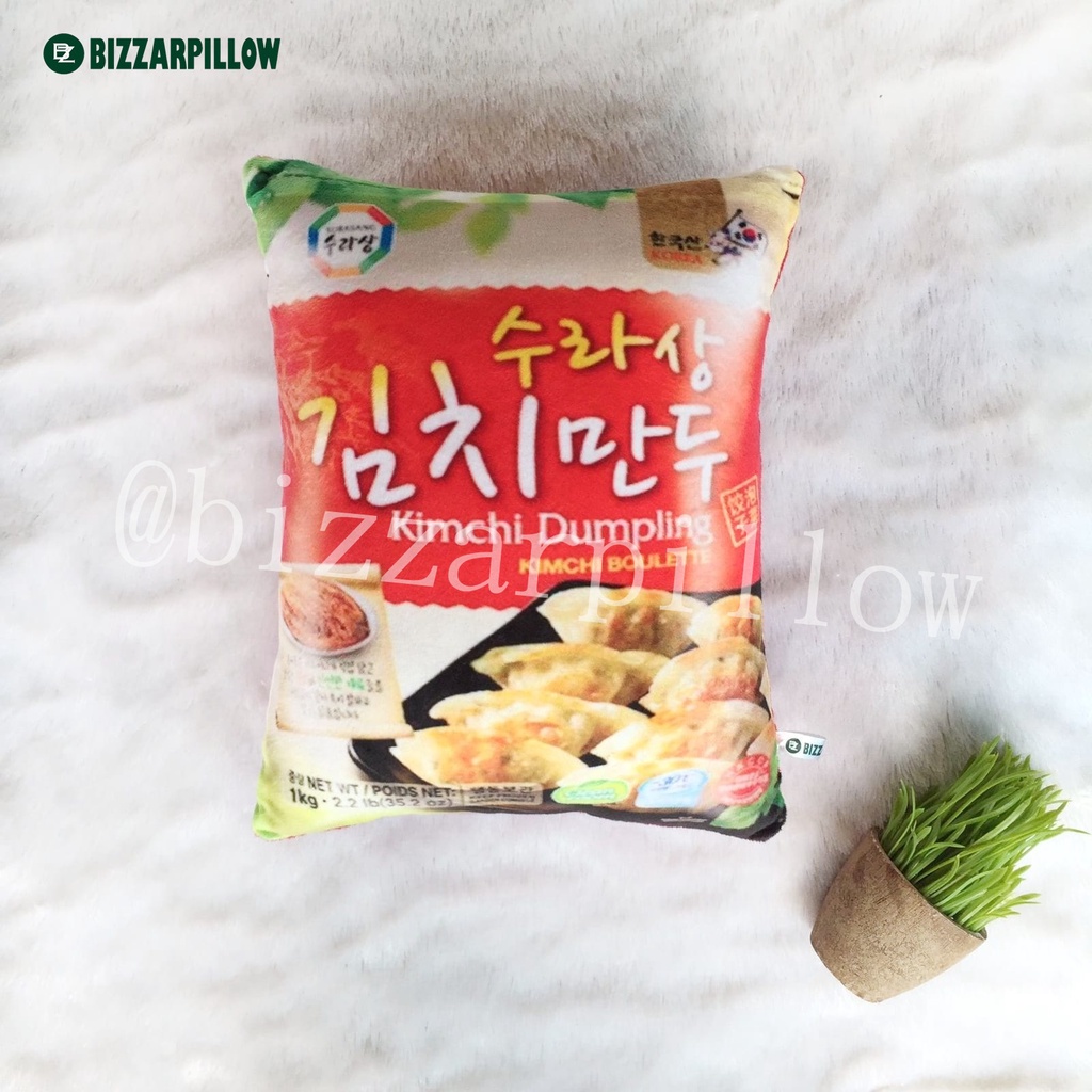 Bizzarpillow Bantal Snack Tempel Korea Custom Size M BZ194