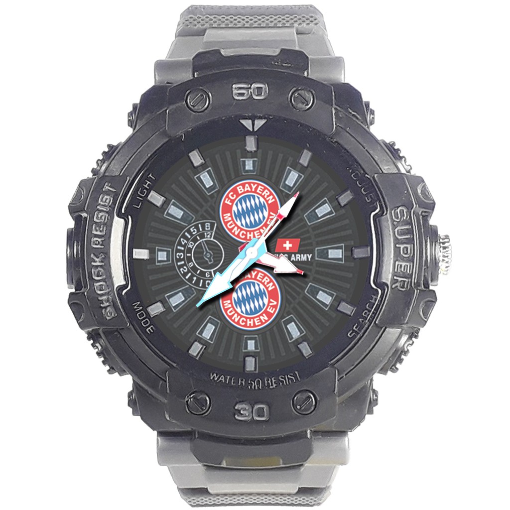 Jam Tangan  FC BAYERN MUNCHEN SPORT Bagus