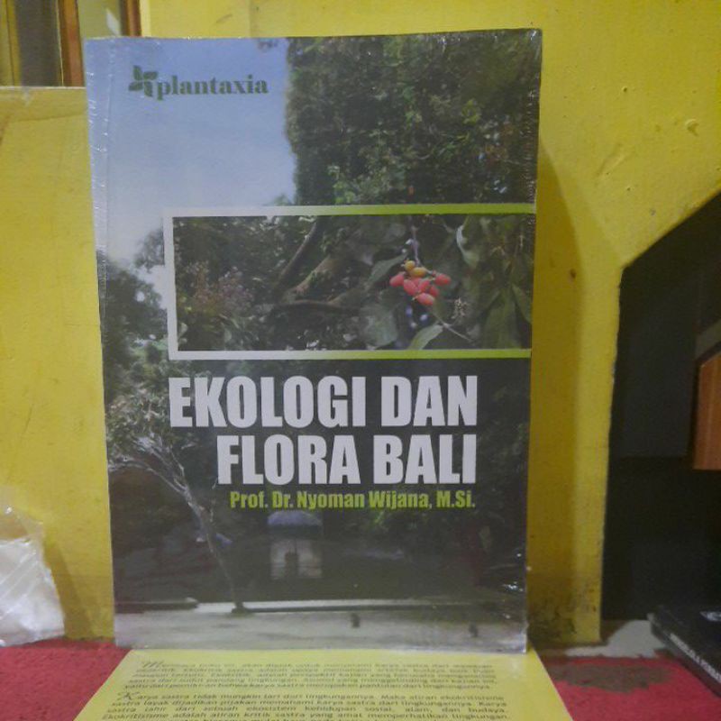 Ekologi dan flora bali.