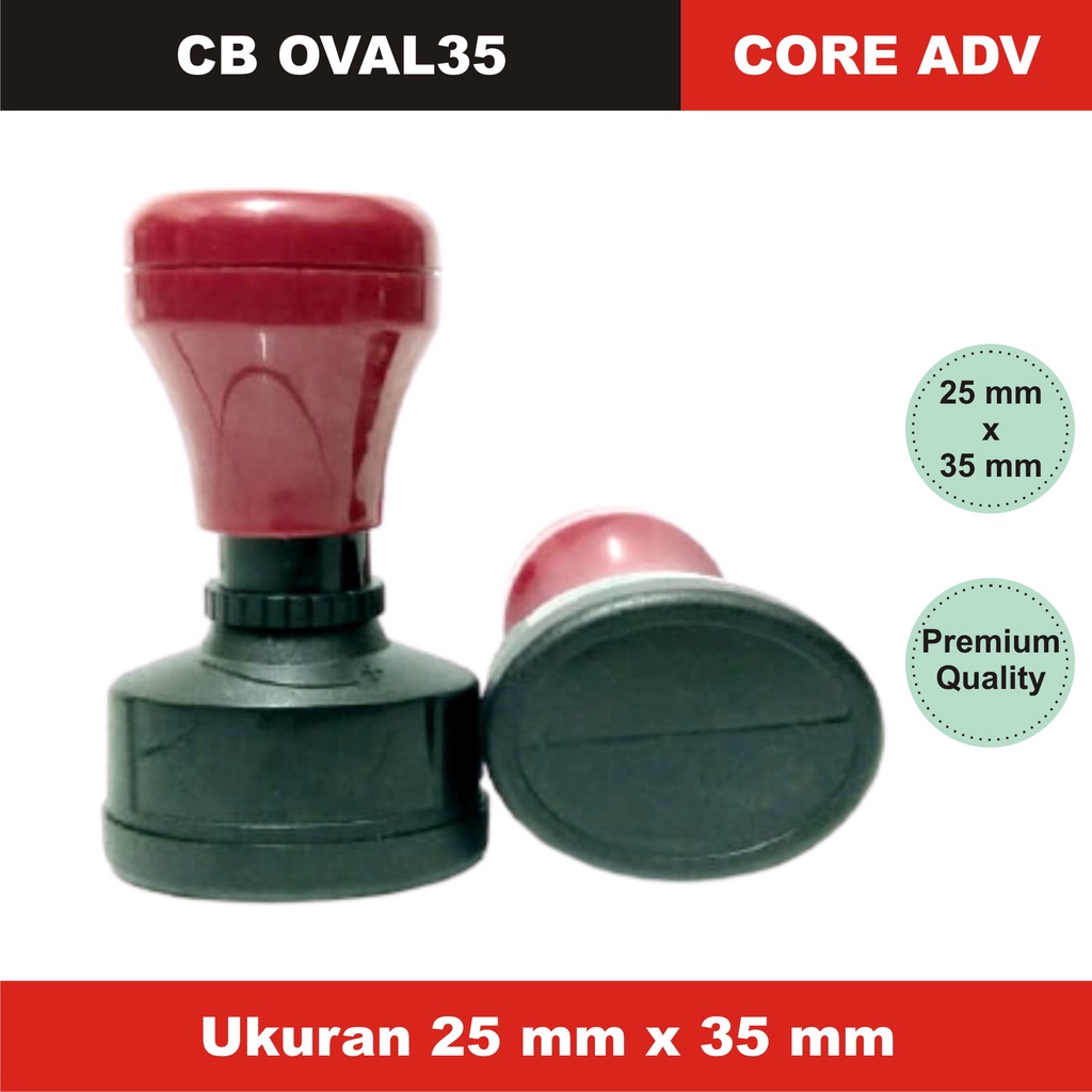 

Gagang Stempel Flash Oval 35