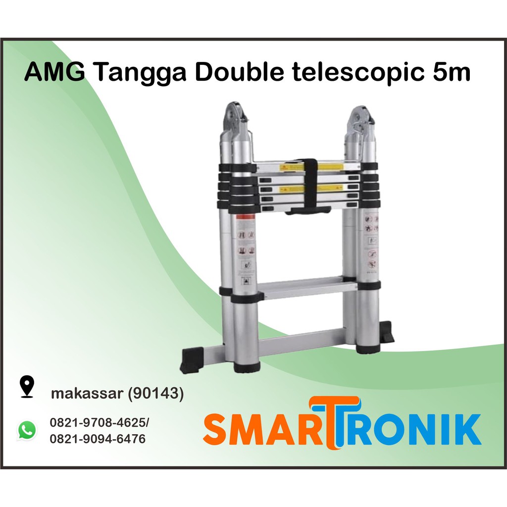AMG Tangga Double telescopic 5m