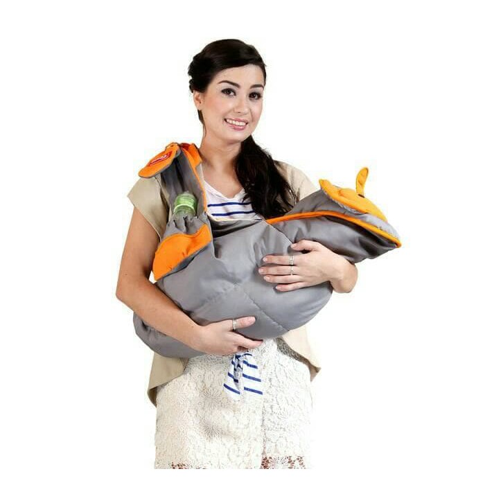 Gendongan Bayi Samping DIALOGUE Gajah Baby Sling + Apron Cute Series DGG 4127 .-2