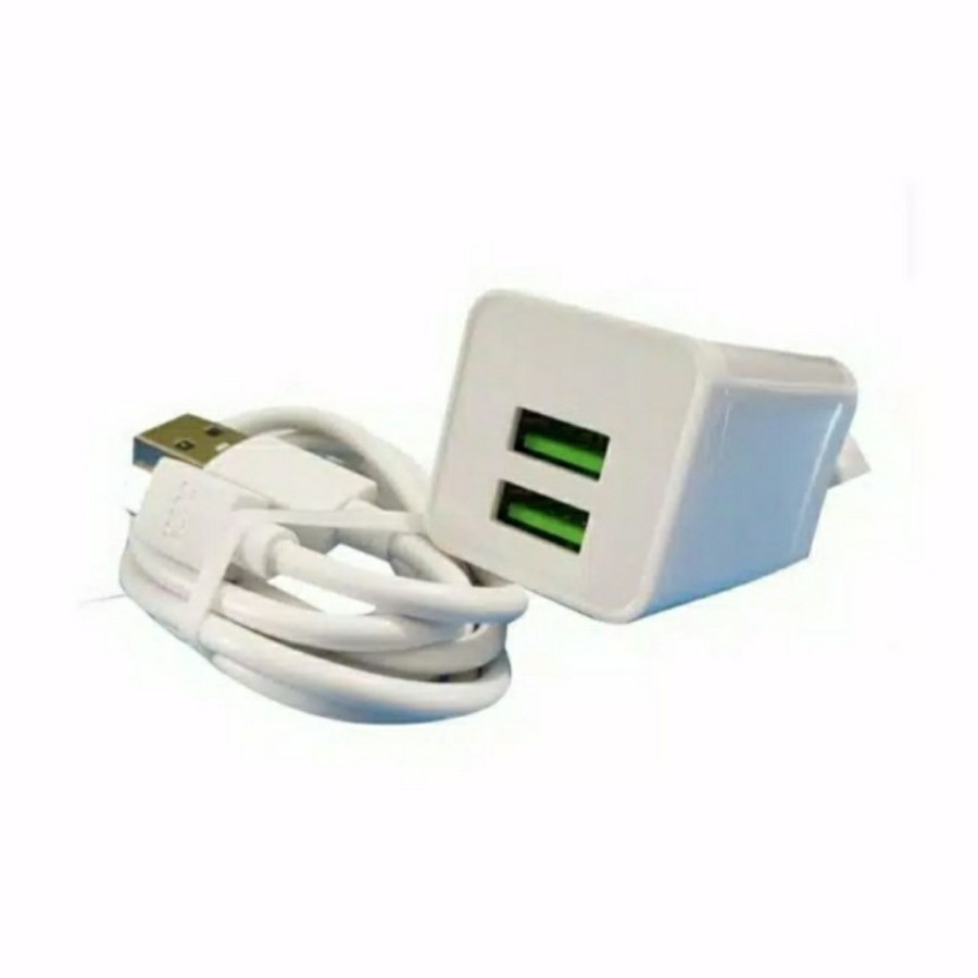 Charger VOOC Fast Charging Adaptor 2A Dual Port Usb - SC