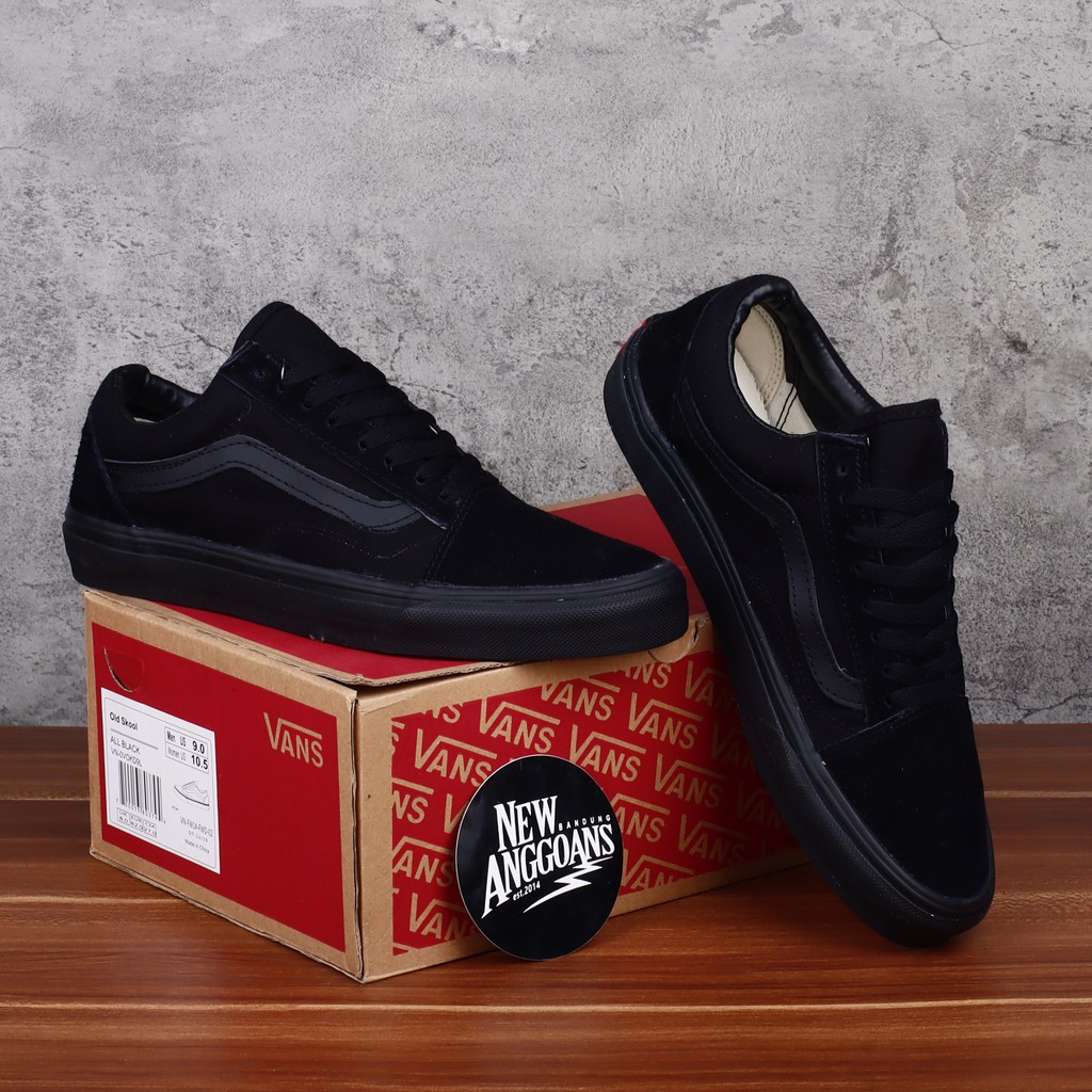 vans old skool hitam