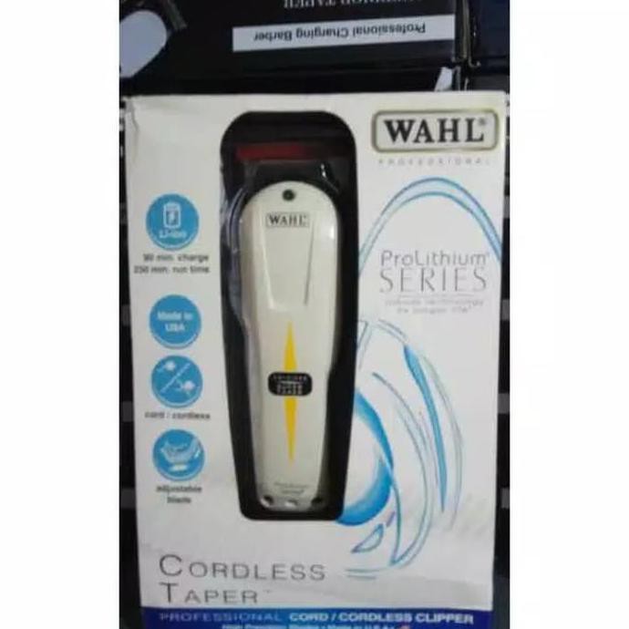 WAHL CORDLESS PROLITHIUM ORIGINAL ALAT CUKUR RAMBUT CHAS ELEKTRIK USA