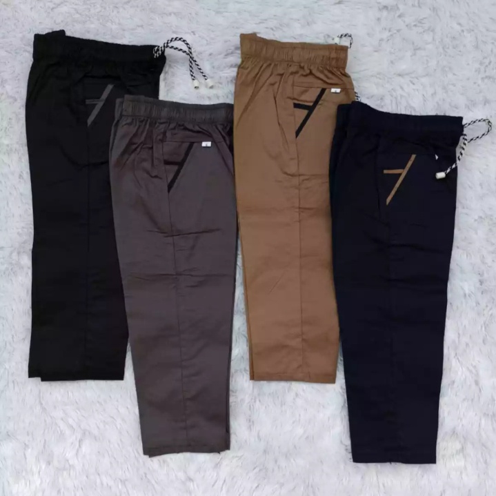 Yourden / 4PCS celana chino panjang untuk anak laki-laki umur 1-7 tahun