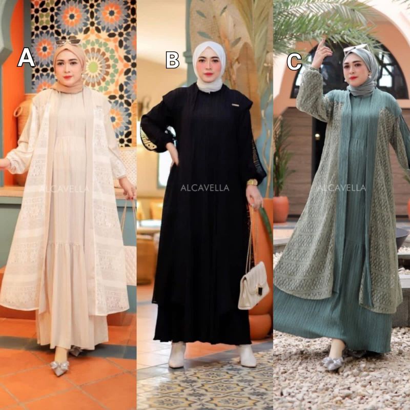 Zarifa dress By Alcavella (READY)