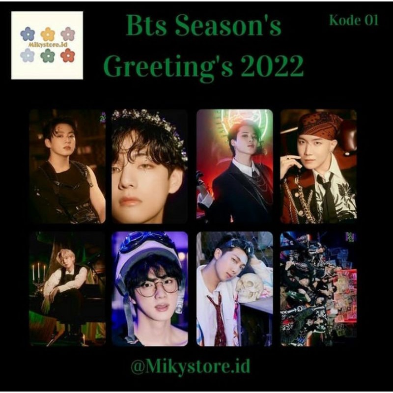 

[READY] Photocard Bts Season's Greeting's 2022