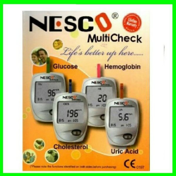 Termurah  nesco alat tes kolesterol asam urat dan gula darah  Diskon