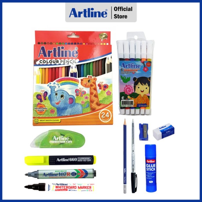 

tulis-alat-paket- paket alat tulis artline paket ceria set -paket-alat-tulis.