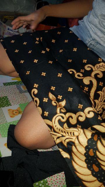 Batik Wanita Maxi Cardi Kembang Gurita Panjang Modern Exclusive